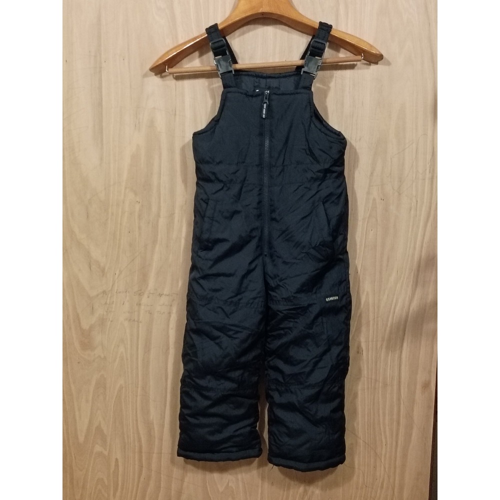 Oshkosh B'Gosh Insulated Snow Bib Overalls  Kids Size‎ 5/6 Adjustable Straps.